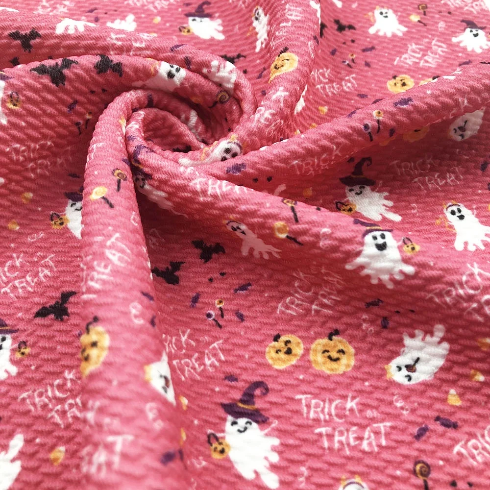 NO MOQ polyester bullet liverpool knit printed bullet fabric for baby clothes