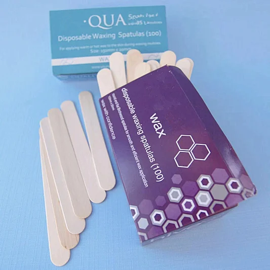 Best Price Hot Selling High quality wooden disposable cosmetic spatula