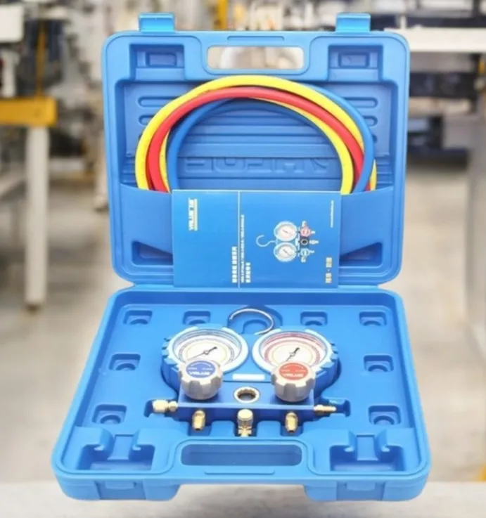 VALUE Fluoride Pressure Gauge VMG-2-R22-B Household Air Conditioning Snow Type Gauge Refrigerant Tube
