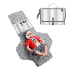 Ultimate Baby Change Station for Travel Portable Diaper Changing Mat Waterproof Portable Baby Diaper Changing Pad