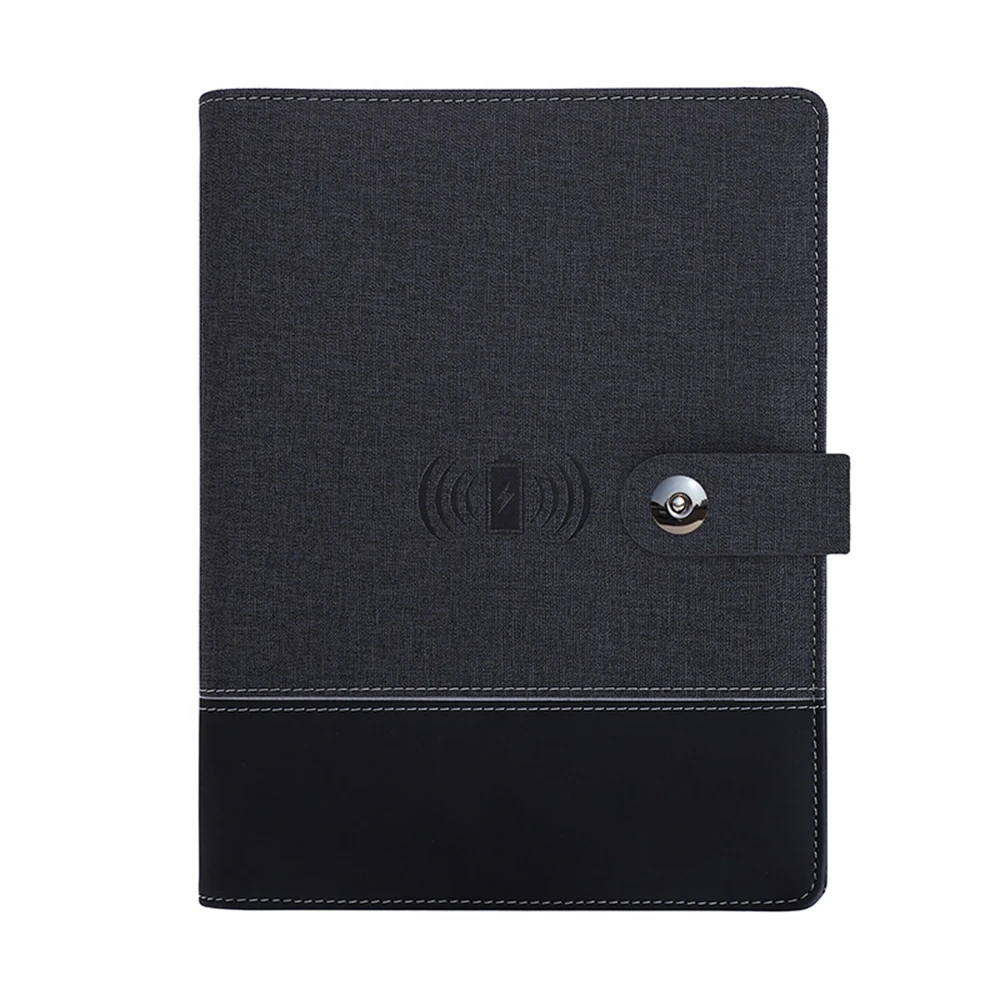 8000mAh wireless charger diary notebook power bank