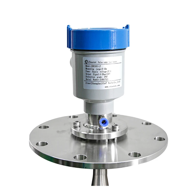  ZSRD502 26 GHz China manufacturer non contact radar water level sensor 10m pressure transmitter