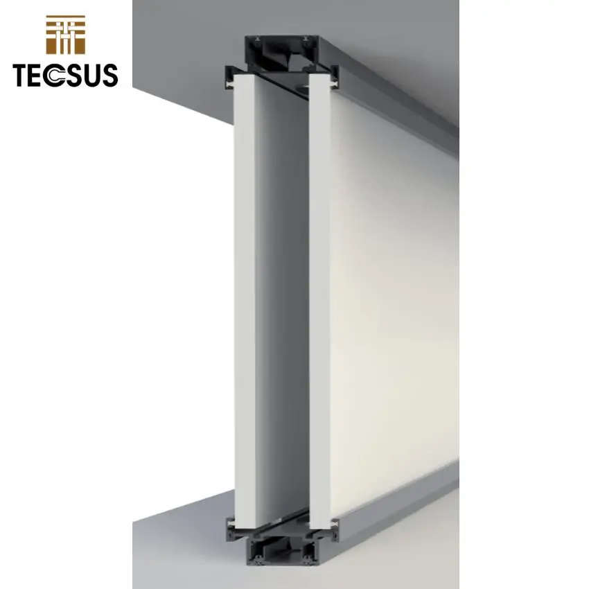 Use New Composite Material PVC WPC Wall Panel For Office Interior Solid Partition Separator Wall