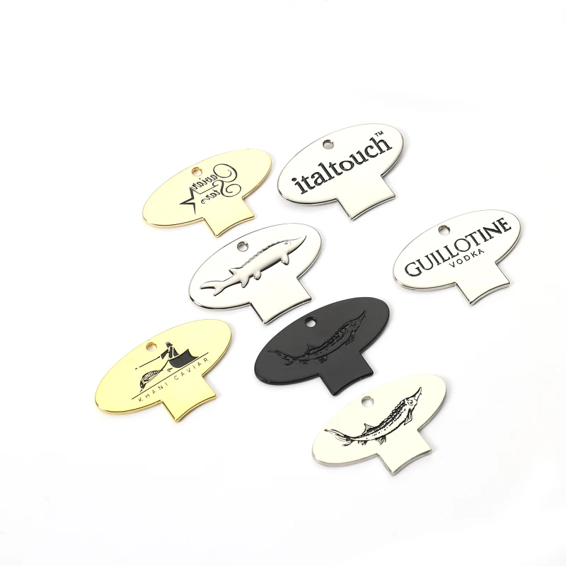 Custom Logo Metal Caviar Can Box Tin Opener Laser Engraved Logo Opener For Kitchen Use