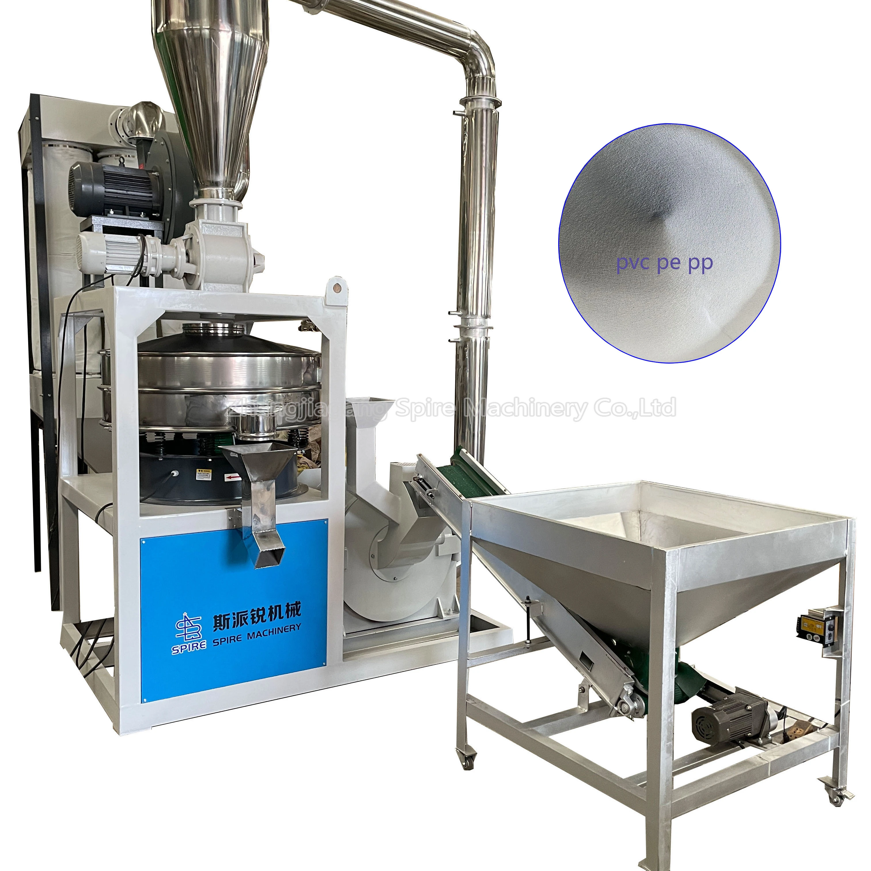Pp Pe Pvc Pulverizer/plastic Pulverizing Machine/plastic Grinder