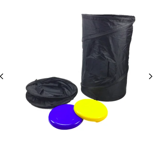 Outdoor Sports Games Folding Disc Toss Flying Disc Toss Dunk Game Set