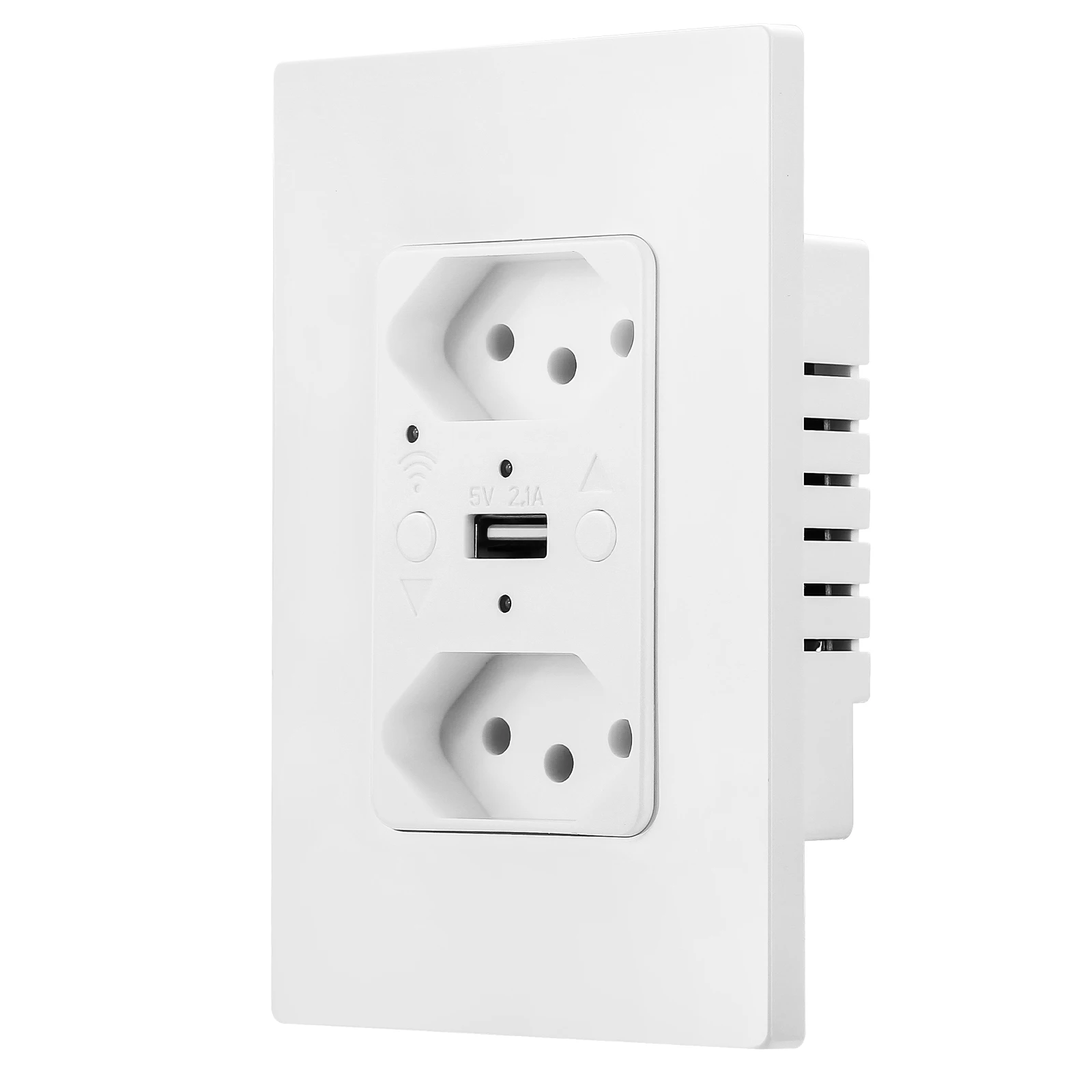KEYGMA ODM Alexa Voice Control Smart Wall Outlet for Brazil