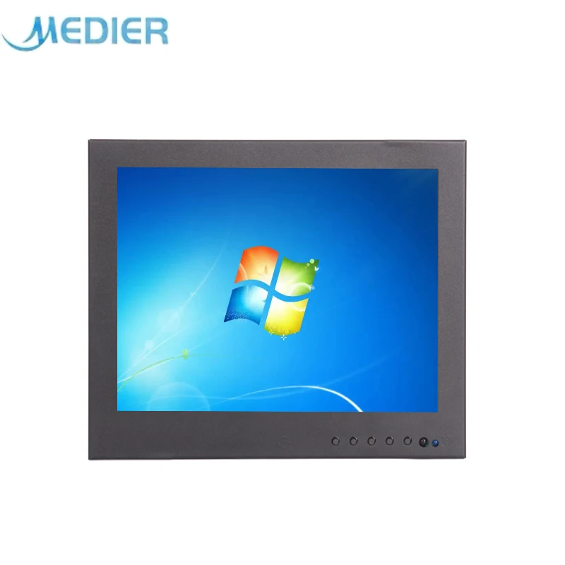 Medier Factory Wholesale 10.1 Inch Waterproof Raspberry Industrial Vehicle Touch Screen Lcd Monitor With Aluminum Bezel