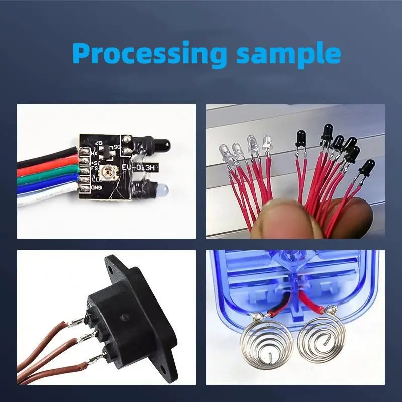 Automatic And Semi-automatic Treadle Type Tin Welder Soldering Machine  for Type C/ Aux/ USB / PCB /Led Lights Power Plug