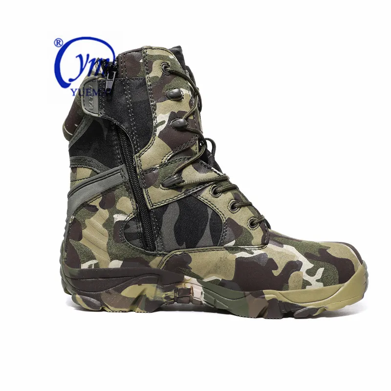 Outdoor Delta Military High Top Camouflage Waterproof Comfortable And Breathable Military Boots