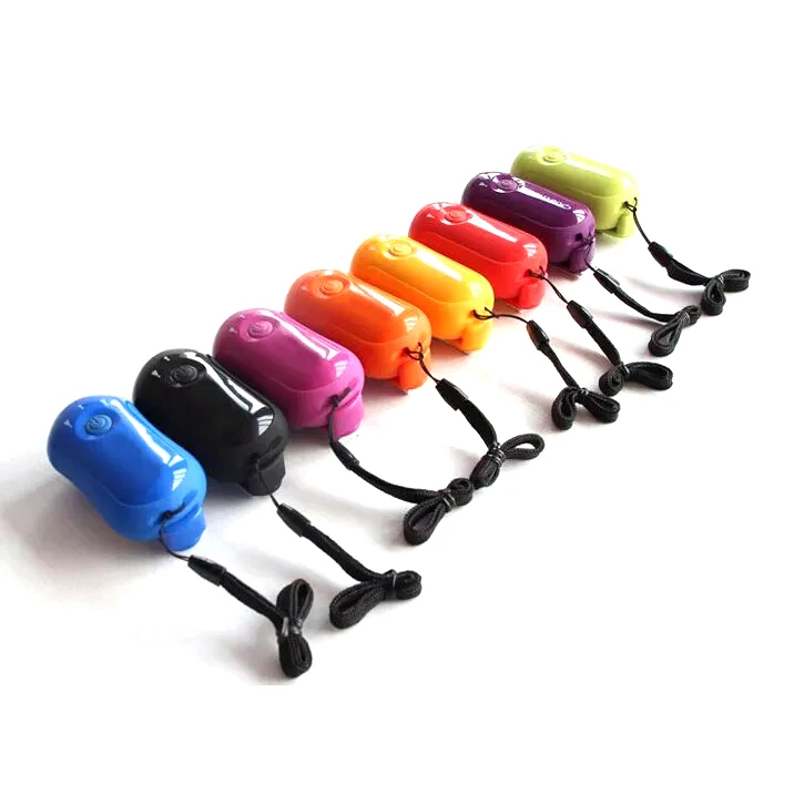 1 LED Hand Crank Flashlight for Emergency Dynamo Light Dynamo Flashlight