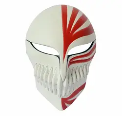 Japan Anime red black cosplay death Kurosaki Ichigo resin masks