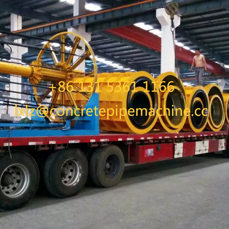 precast concrete vertical vibration pipe making machine