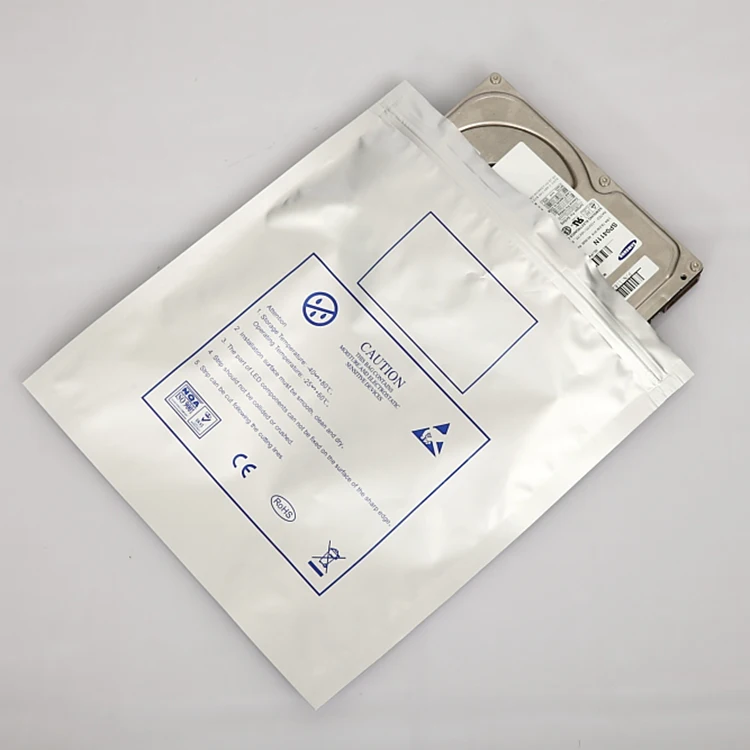 Vacuum PET/AI/PE Material Packaging Shielding Bag Laminating Aluminum Foil Pouch