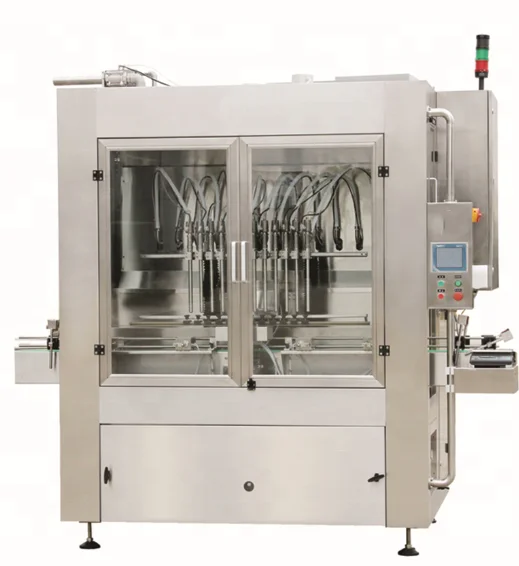 Servo Motor Automatic High Speed Linear Piston Filler Factory Price Bottle Filling Capping Labeling Machine