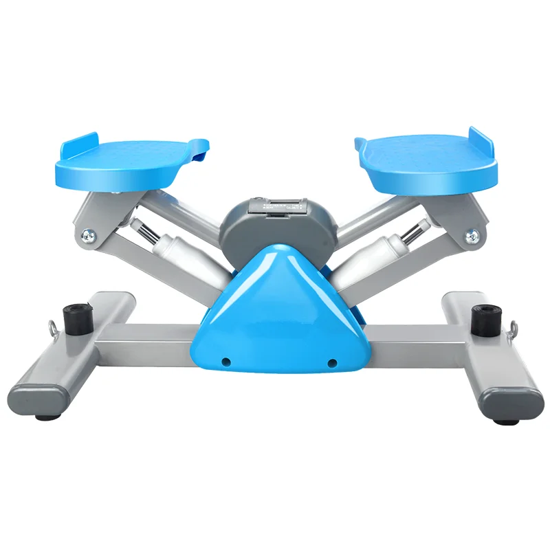 Fitness Aerobic Treadmills with Resistance Bands and LCD Monitor Lose Weight Mini Stair Stepper for Exercise