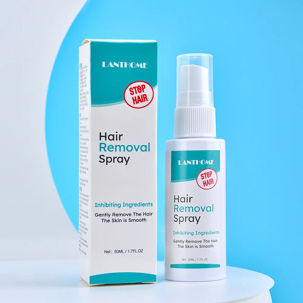 50ml Permanent Hair Removal + Inhibitor Spray Public Hair Removal spray for Men And Women