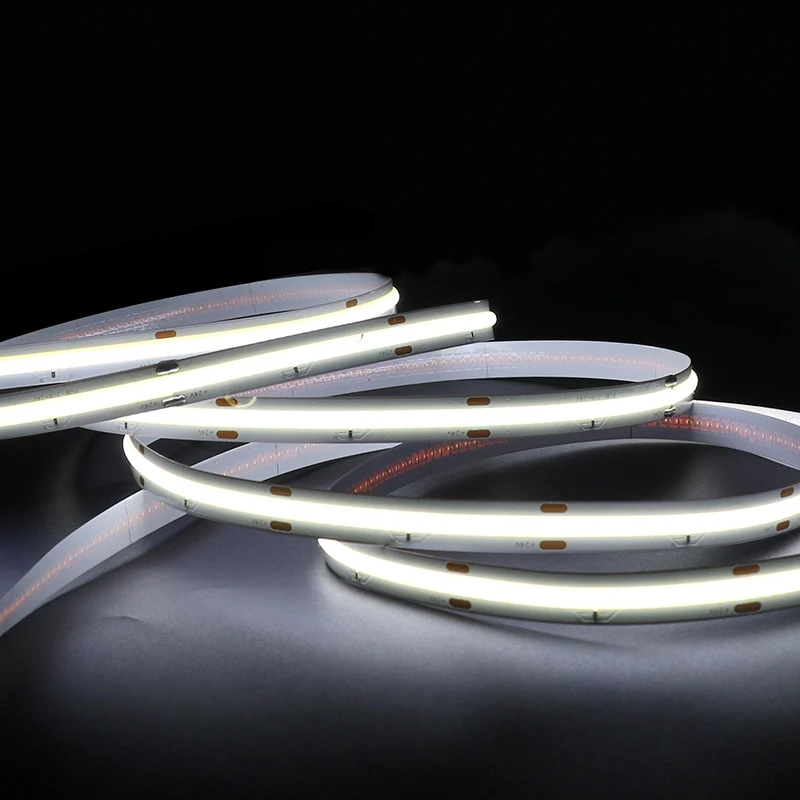 Tiras Ce Rohs Certificate Epistar Chip 480led Cob Light Remote Dc24v 480ledm Flexible Led Strip