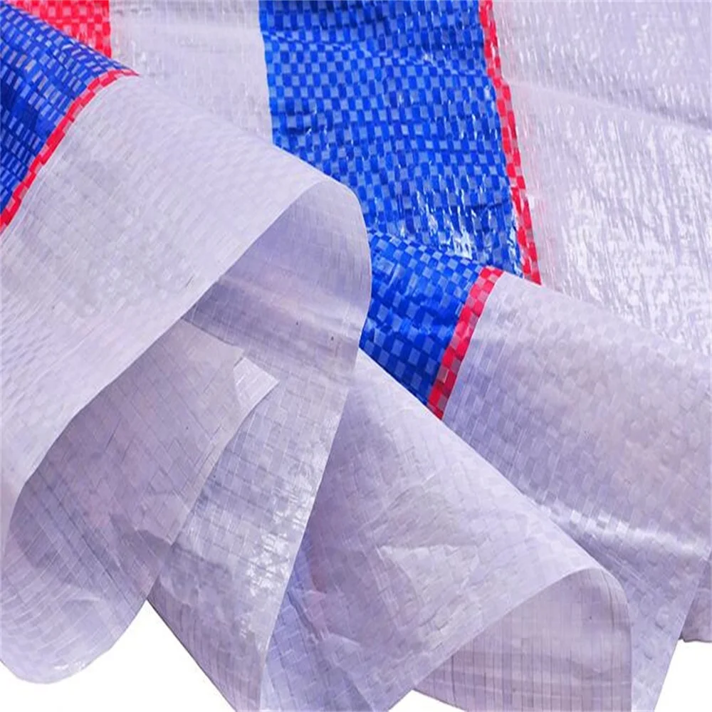 Good price 100% waterproof PP/PE stripe tarpaulin Blue Tarp Car Covers Truck Train Fabric Woven Material Pe Tarpaulin