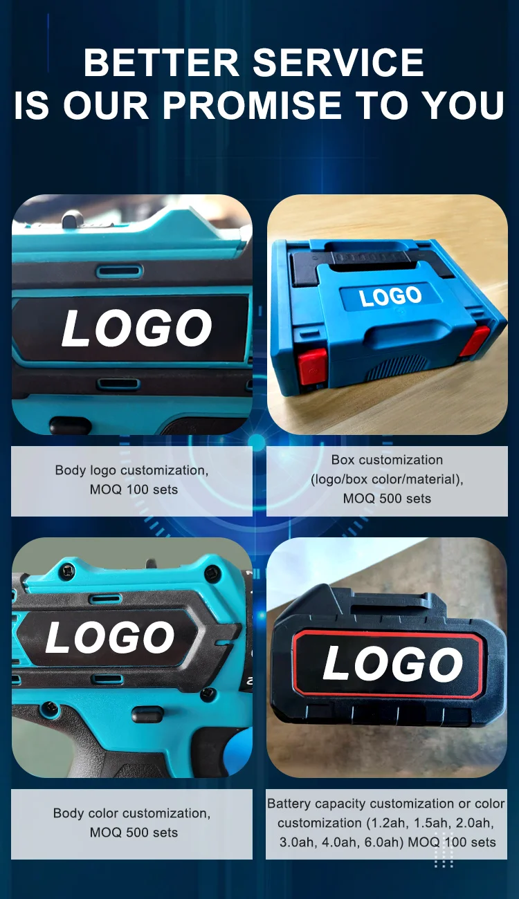 Беспроводной триммер для травы HENGLAI 20 в электротриммер с литий-ионным