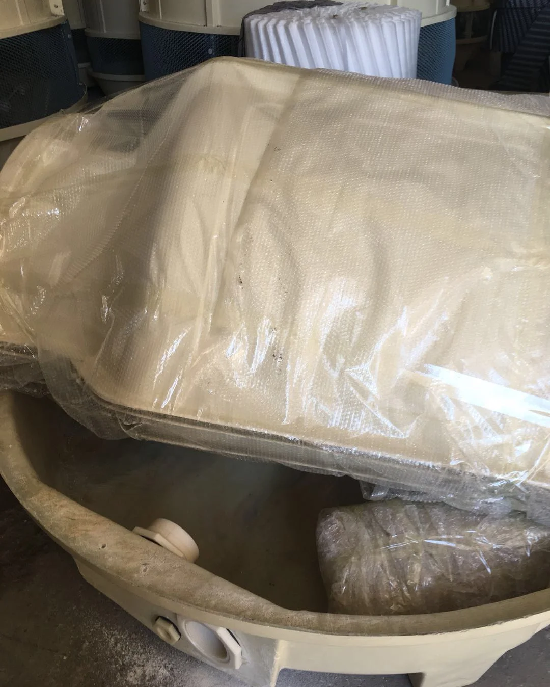 30T Industrial Round Water Mini Cooling Tower Factory