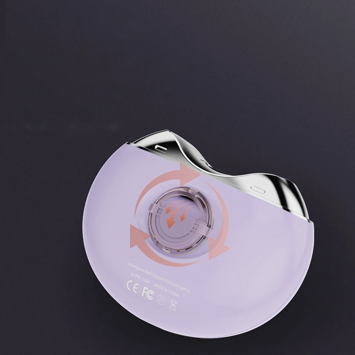 Raldmoyer Manicure Pedicure Nail Clipper Trimmer Scissors Cutter Infant Grooming Tool Electric nail clippers with Debris Storage