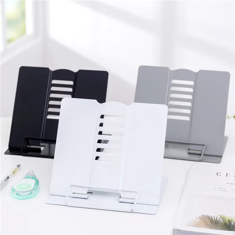 Kids Bookends Simple Student Reading Shelf Looking Bookshelf Metal Book Children Music Bookshelf Stand
