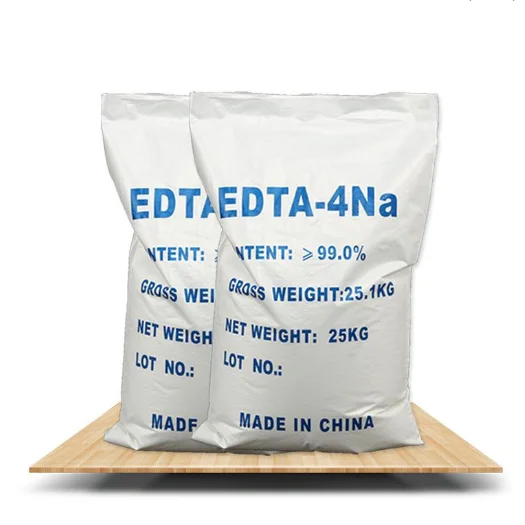 EDTA-4Na salt 99% 25KGS/Bag Chelating agent Softeners Industrial waste water treatment