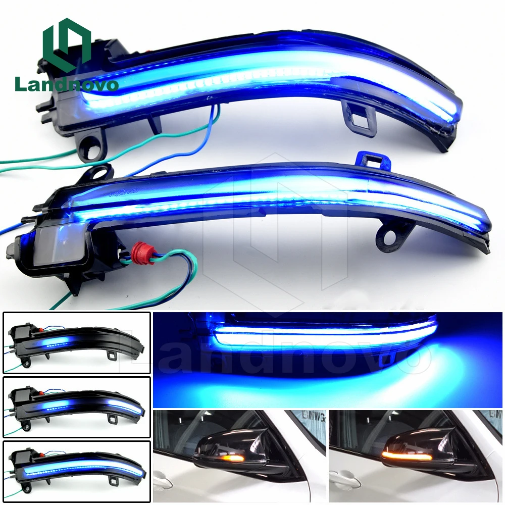 Turn Signal Side mirror Sequential Light Indicator Lamp For BMW F48 F49 F45 F46 F52 LED light