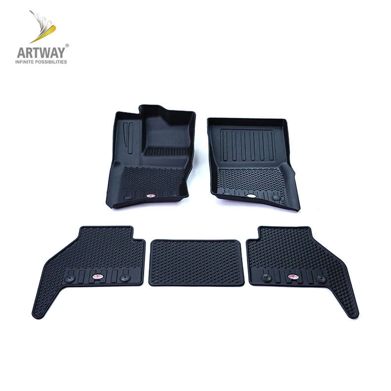 High quality Car foot mats TPE Floor Car Mat foot pad  For 2020-2022 Land Rover new Defender 110 left driving