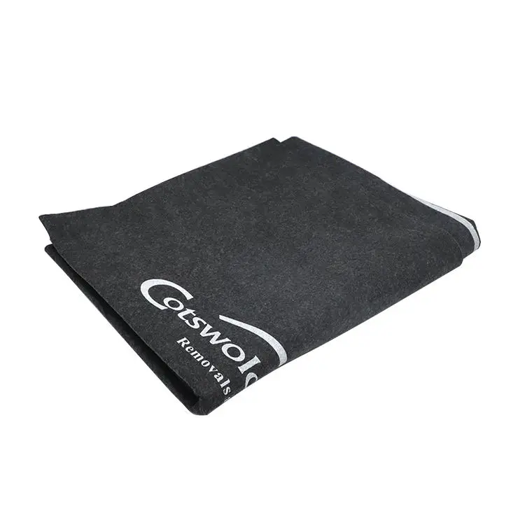 Recycled material durable eco friendly custom logo felt mattress pad