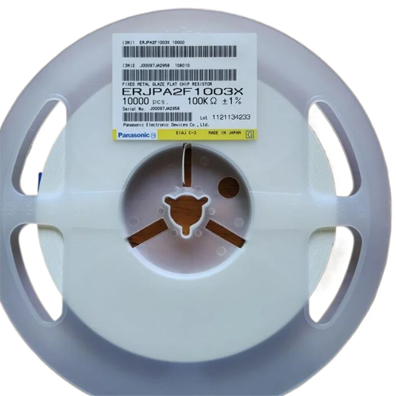 ERJ-P03F7502V | Panasoni c толстая пленка SMD резистор 75 Коб +-1% 1/5 Вт 0603 антиимпульсный 1000 шт./1 пакет