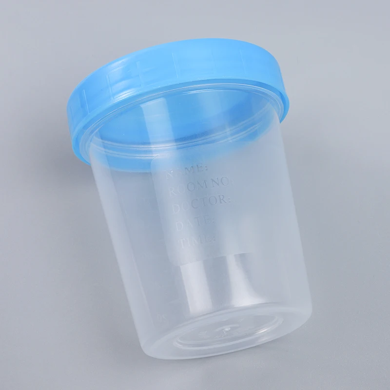Sterilized Disposable 120ml Urine Cup With Easy-Open Cap for Convenient Urine Analysis