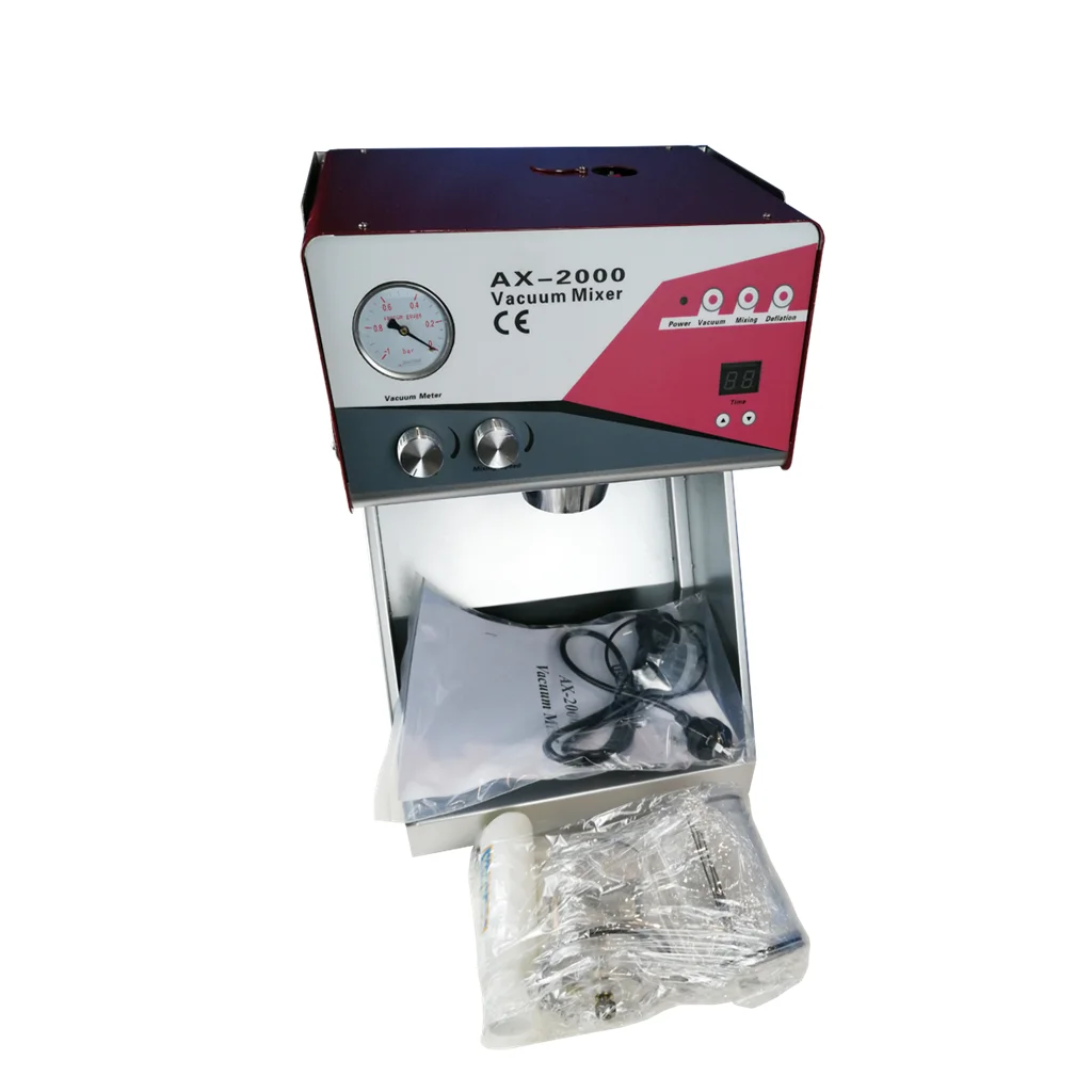 Dental Lab Equipment WWG-2000C+ Vacuum Mixer Dental Equipments