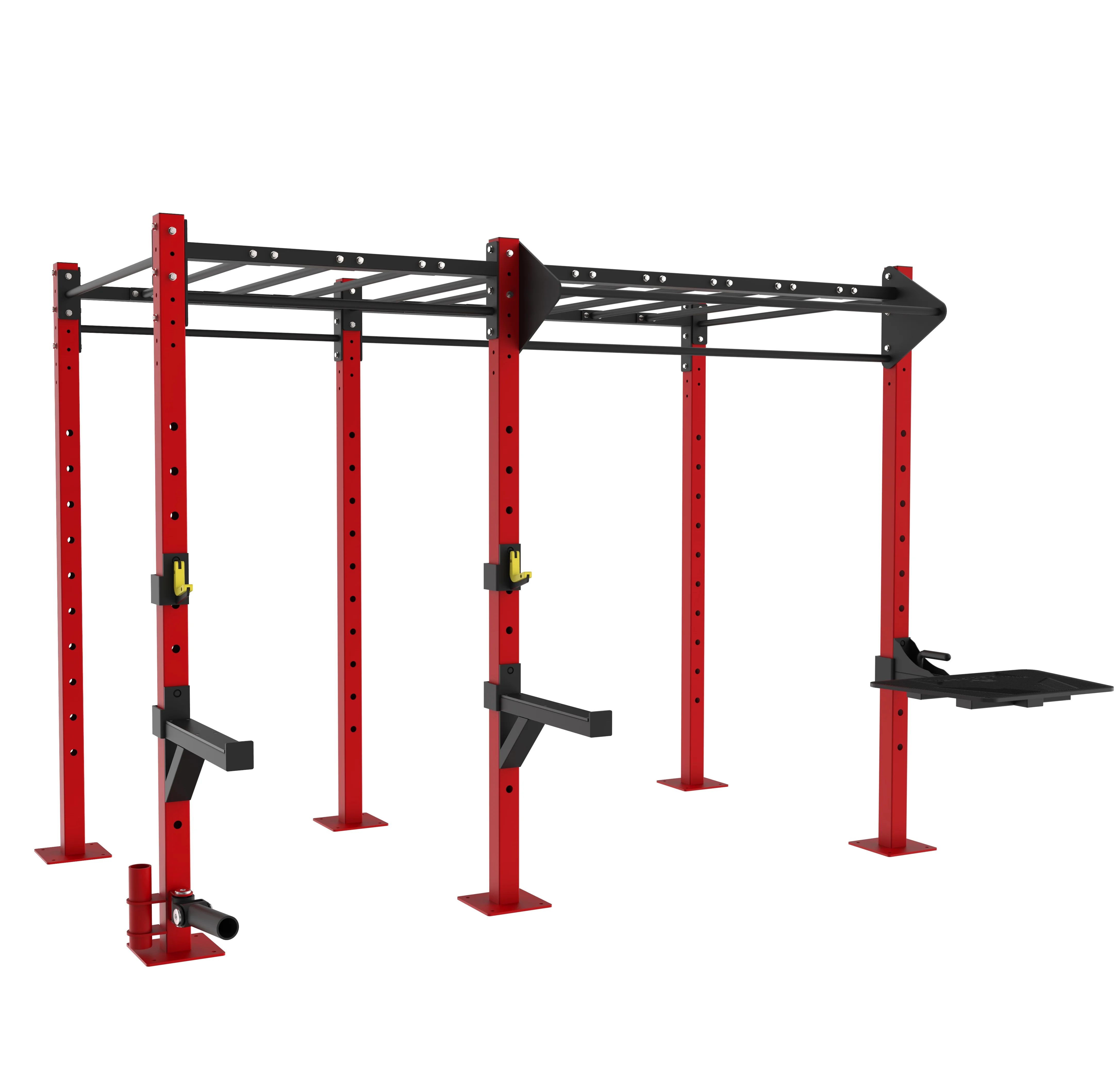 2021 Wholesale Steel Crossfit Training Rack Customized Rack Crossfit Rigs Climbing Racks