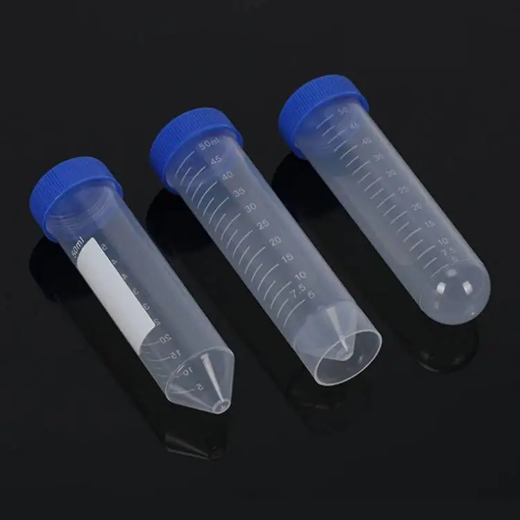 Wholesale High Quality Self-standing Type Round Bottom Tubes Conical Centrifuge Tube 50ml