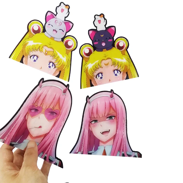 13 cm Jujutsu Kaisen 3D Motion Anime Stickers Waterproof Decals Japanese Manga Reusable Sticker