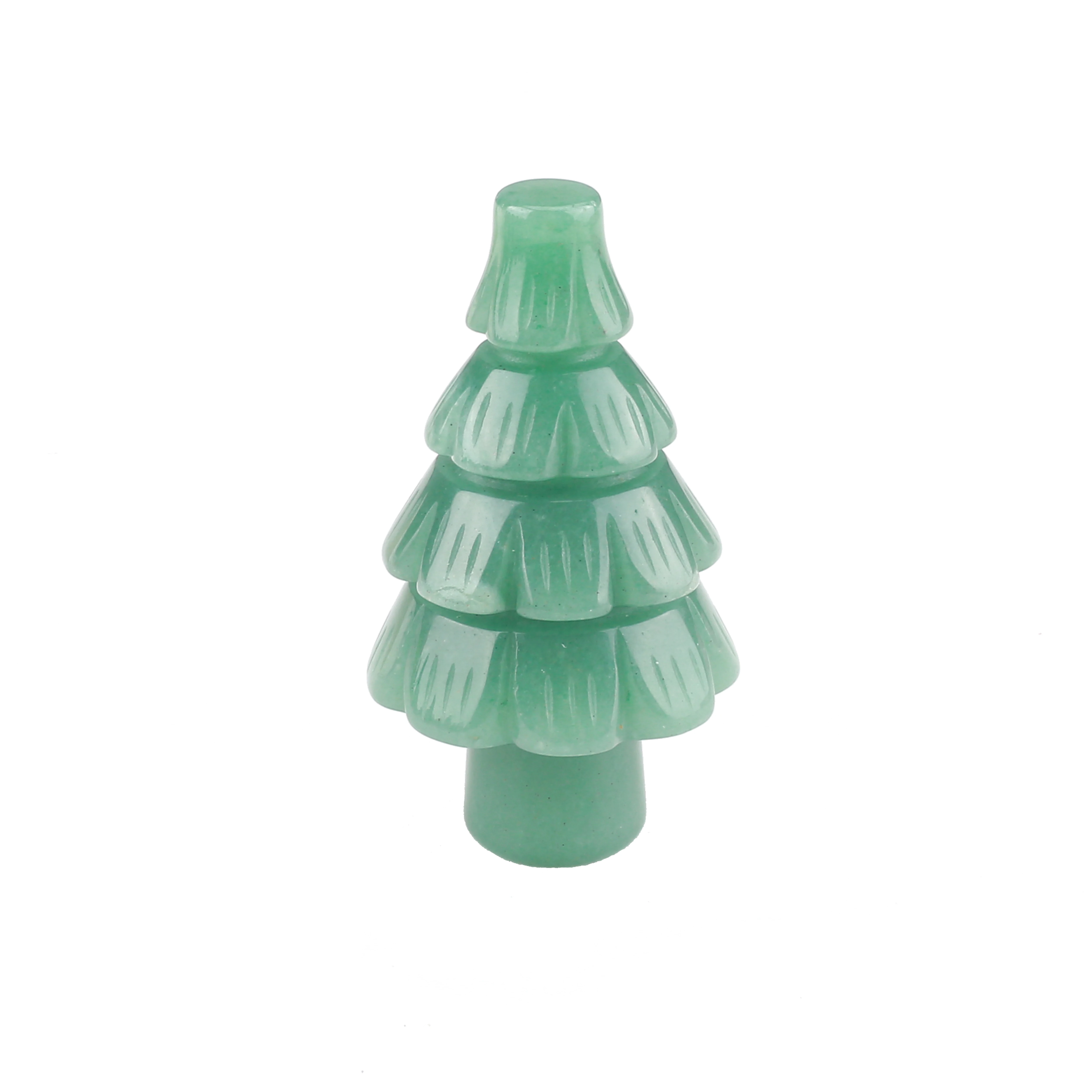 Small Night Light Home Creative Student Girl Christmas Gift Jade Christmas Tree Carved Crystals