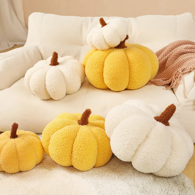 Creative Sofa Living Room Pillow Cushion Pumpkin Pillow Indoor Plush Toy Decorations Ornaments Bay Window Pillow