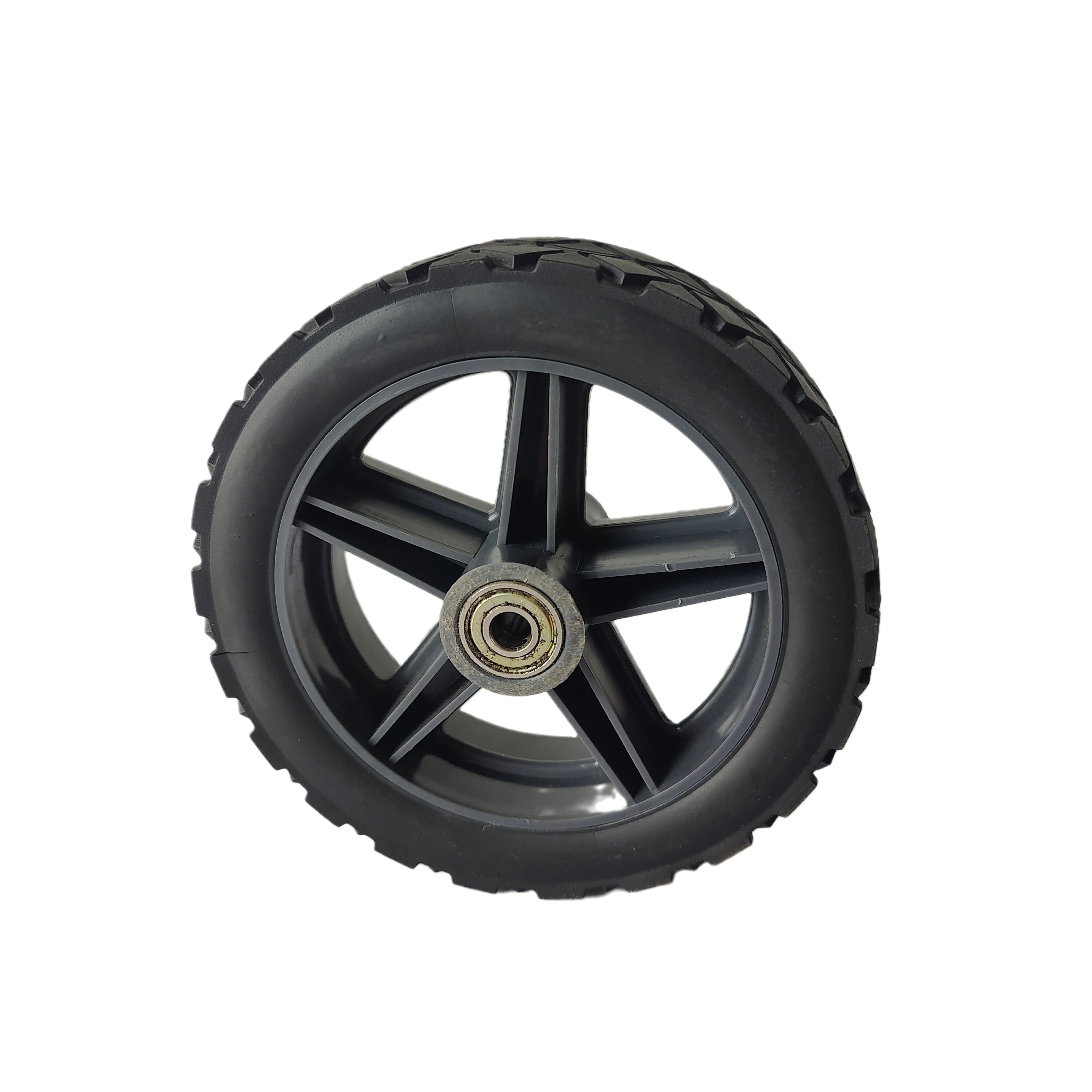 Plastic Wheel 6x1.5 ' Lawn Mower Wheel Garden Cart Light Weight Tool Cabinet Small Wheel