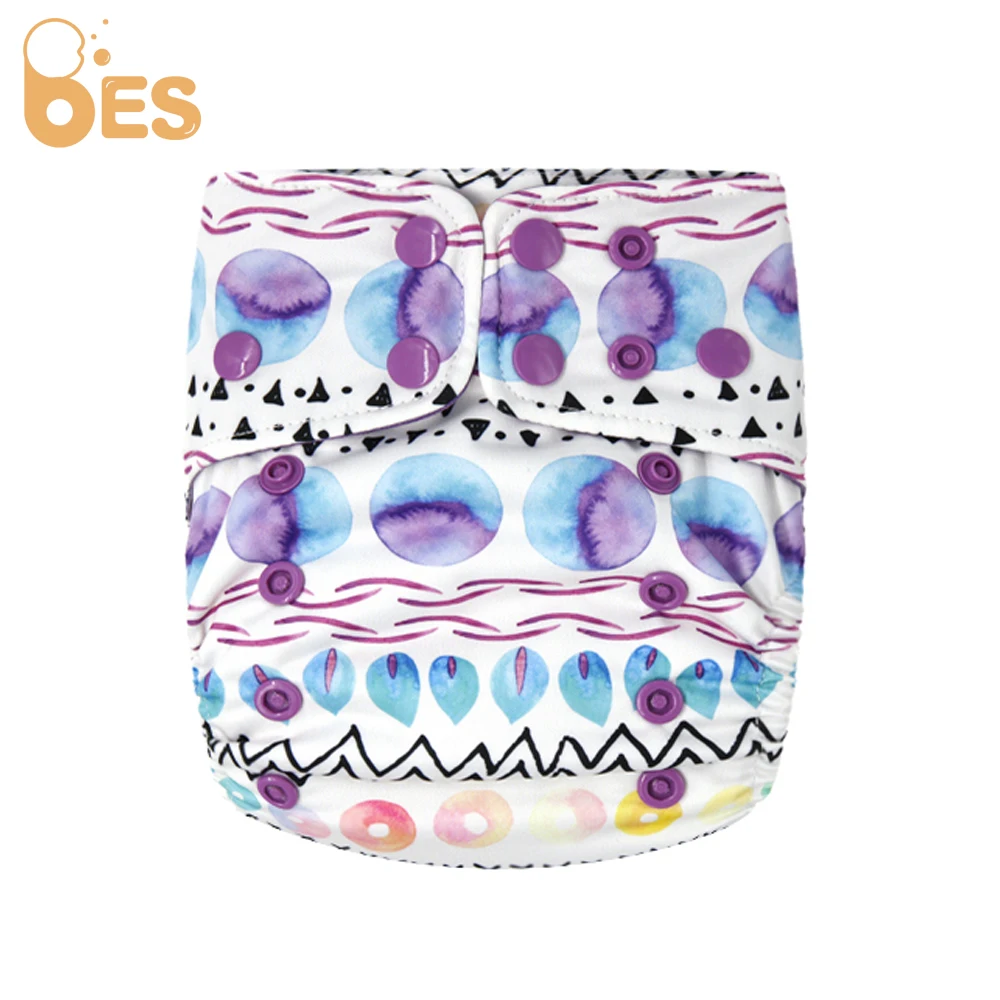 BES custom made logo washable nappies baby cloth diapers reusable nappies baby diaper pants