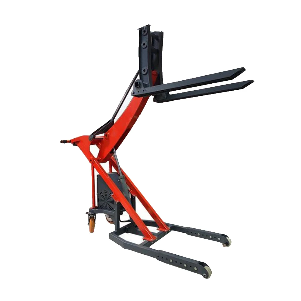 2022 Portable Small Pallet Stacker Battery Semi-electric Pallet Stacker