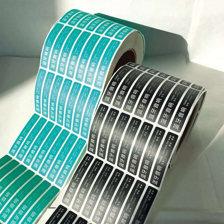 Waterproof Scratch Heat Resistant Electronic Shelf Labels Serial Number Sticker Vinyl Digital Products Electronics Labels