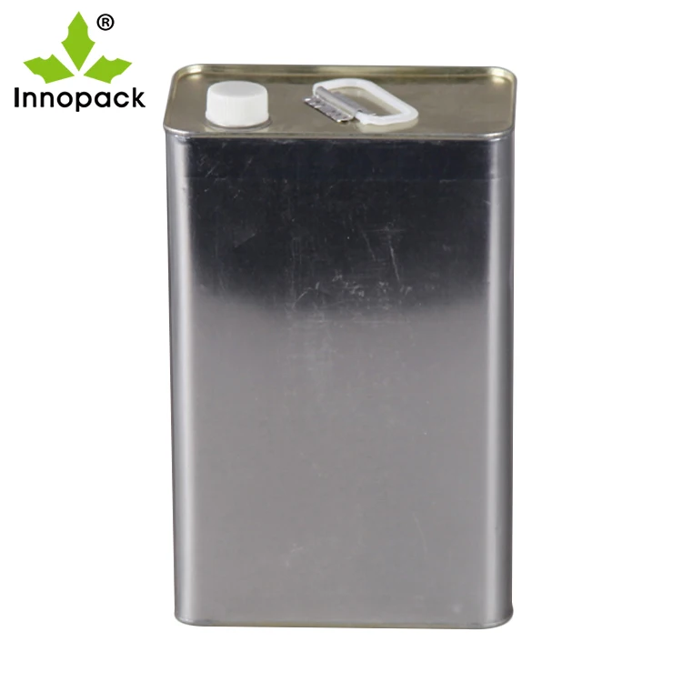 4 Liter 1 gallon Wholesale square paint oil tin cans fuel additive tinplate cans Oil Tin Can
