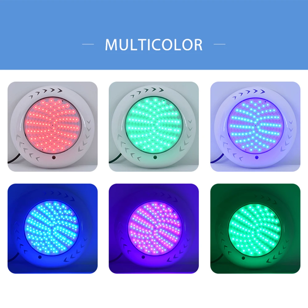 Factory Wholesale Custom Swimming Pool Decoration New Colorful Stainless Steel Led Swimming Pool Lights