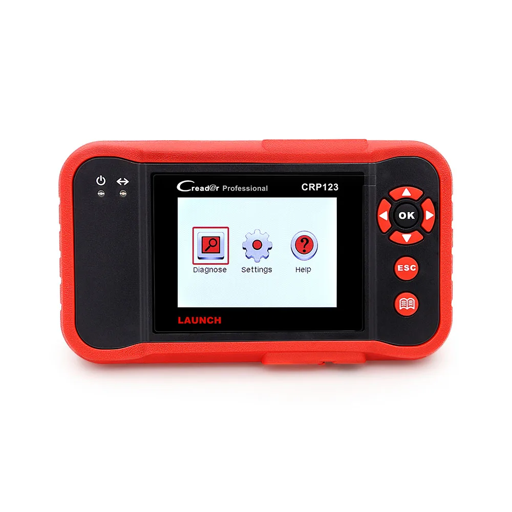 Запуск X431 CRP123 OBD2 EOBD Автомобильный сканер ABS SRS трансмиссионный двигатель Автомобильные диагностические инструменты Многоязычное бесплатное обновление