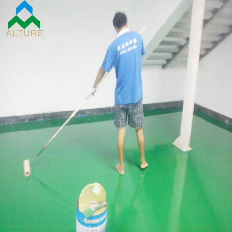 
Alture Epoxy Seal Slate Gray 5 gal. Concrete and Garage Floor Paint 