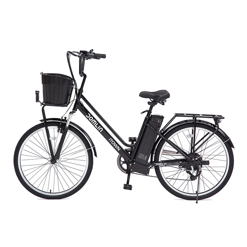 Best Price 26 Inch Disc Brake 1000W Cruiser Step Through Electric Bike Electric City Bicycle