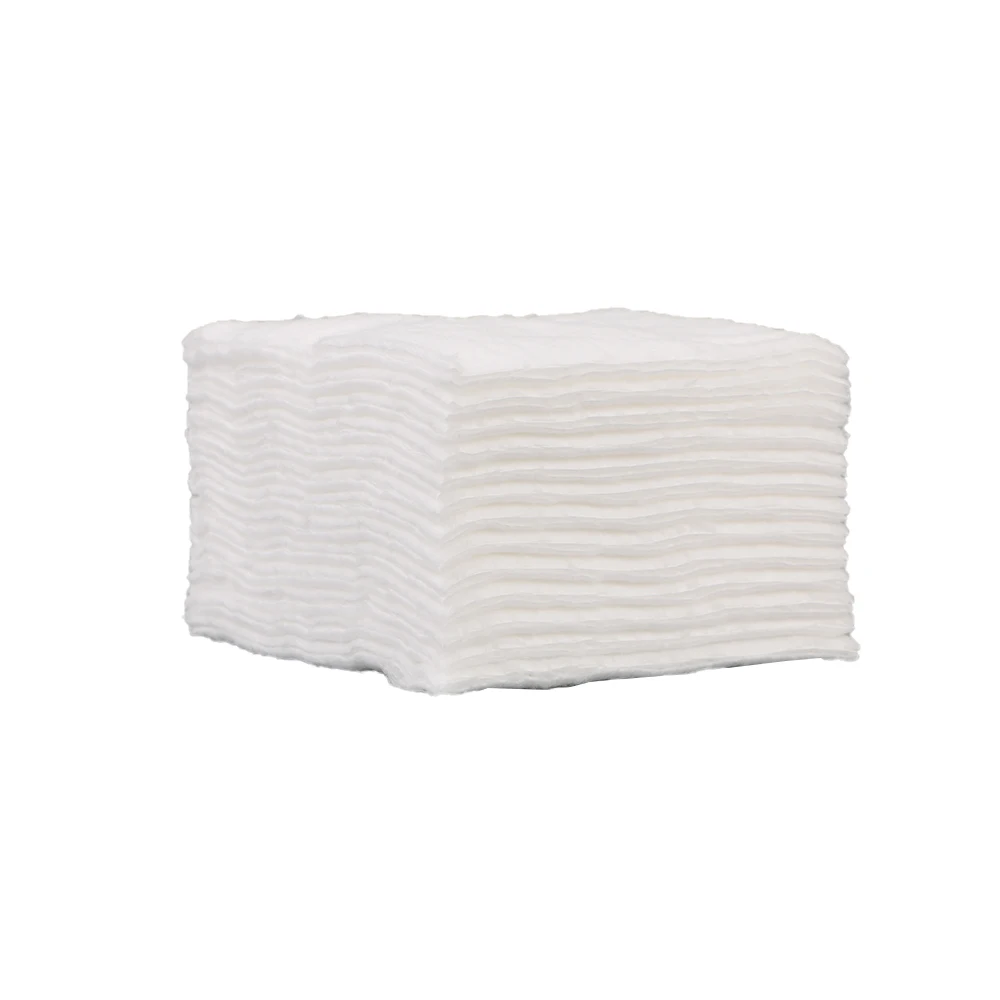 factory wholesale Soft Skin-friendly makeup remover cotton Cleaning Pad 100% Organic Cotton pad