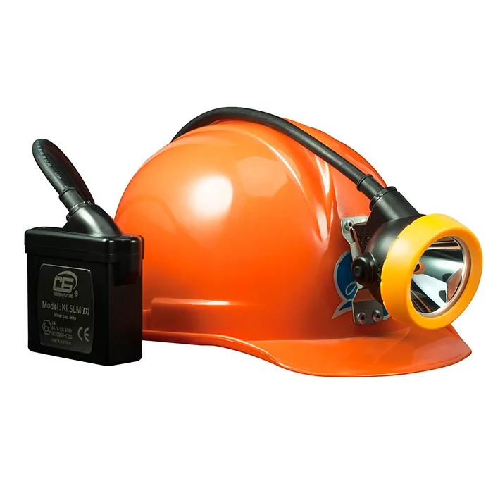 KL5LM underground led coal mining light miner cap lamp charger